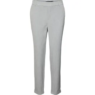 Vero Moda Damen VMMAYA MR LOOSE SOLID PANT Noos Hose, Light Grey Heather, XS/30