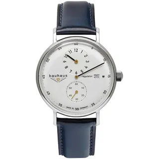 Bauhaus 2126-1 Herrenuhr Classic Automatik 41mm 5ATM - Silber