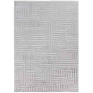 Ayyildiz Kurzflorteppich Sahara 1114 Silber 160 cm x 230 cm