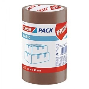 3x tesa Basic Pack Verpackungsklebeband um 3,76 € statt 7,98 €
