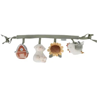 Little Dutch Kinderwagenkette mit Figuren Spielzeug für Baby Schaf Bauernhof - Little Farm