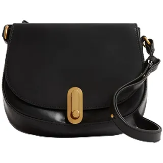 Ted Baker Damen S283736blacko/S Schultertasche mit Drehverschluss, Schwarz