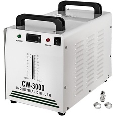 BuoQua Wasser Kühler 9L Industrieller Wasserkühler CW-3000DG Thermolyse Typ 50W Water Chiller Wasserkühlung CO2 Laser Rohrkühler für CNC Gravieren