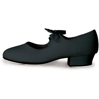 Roch Valley LHC Steppschuhe für Damen und Mädchen aus Leinen Schwarz 7.5L (41.5)