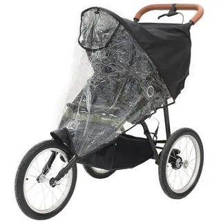 Trille Regenschutz-Jogger mit Öffnung in Top Black