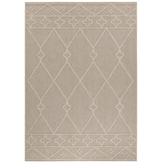Ayyildiz Patara 4955 Outdoor-Teppich 80 x 250 cm Beige