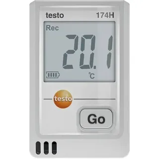 TESTO 0572 1741 01 174 H Temperatur-Datenlogger, Luftfeuchte-Datenlogger Messgröße Temperatur, Luftfeuchtigkeit -20 bis 70 °C 0 bis 100 % rF