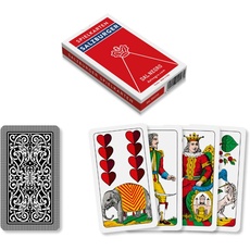 Dal Negro - Salisburghesi Italia, bestehend aus 40 Kartonkarten, ideal zum Spielen von Besen und Trumpfen.