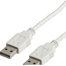 Bild USB Kabel Typ A-A, Weiß
