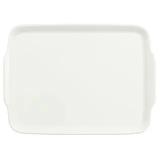 Villeroy & Boch Royal Serviertablett, Premium Bone Porzellan, Weiß