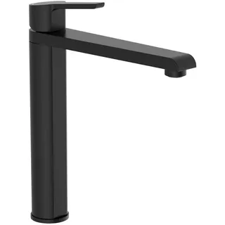 Xora Waschtischarmatur , Schwarz , Metall , 4.8x28.2x24.7 cm , schwenkbarer Auslauf , Badezimmer, Waschbecken & Armaturen, Armaturen