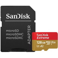 Bild Extreme microSDXC UHS-I U3 A2 V30 + SD-Adapter 128 GB