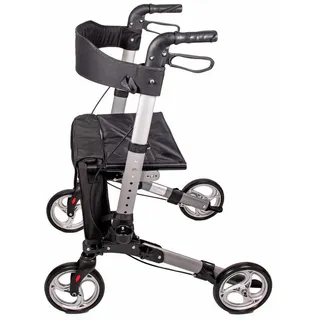 Antar Aluminium Rollator Faltbar silber