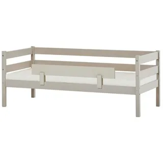Jugendbett ECO Comfort 70 x 160 cm Kiefer massiv grau