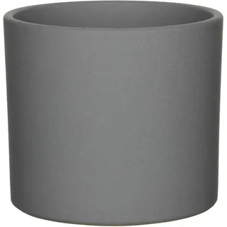 Mica Decorations Übertopf  Era Ø 13,5 cm x 12,5 cm Grau matt
