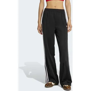 adidas Sporthose ADIDAS ORIGINALS "FIREBIRD LOOSE", Damen, Gr. XL, N-Gr, schwarz, weiß, normal, gr., Obermaterial: 100% Polyester, Hosen Sporthose, Firebird Loose Sporthose, lässig geschnitten