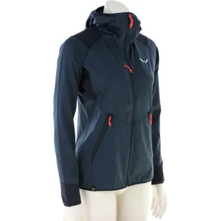 Salewa Agner Hybrid PL DST FZ Damen Sweater-Dunkel-Blau-34