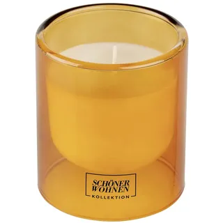 Schöner Wohnen Vanilla S Duftkerze 8,5 cm orange