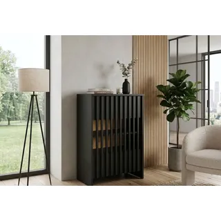 OTTO home MURET 60 x 87 x 35,4 cm Schwarz