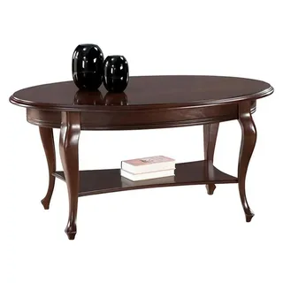 Couchtisch Kaffeetisch Designertisch Klassisches Wohnzimmertisch Holztisch - Braun