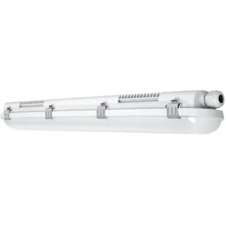 LEDVANCE Feuchtraumleuchte Edelstahl/Kunststoff 18 W IP65 1-er-Pack Grau