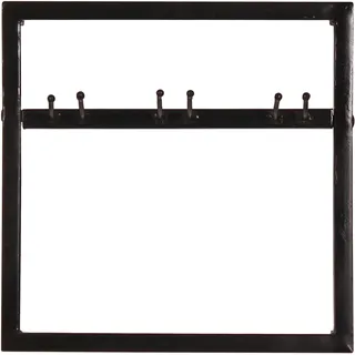 Wandregal SIT "This&That", schwarz, B:35cm H:35cm T:15cm, Metall, Regale, Wandregal