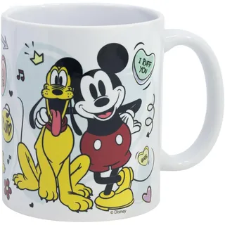 Stor Keramiktasse Disney Klassiker 325ml - Frühstückstasse mit Originalem Sublimationsdruck - Offizielles Marvel Produkt - Ideal für Kaffee und Tee