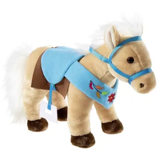 HEUNEC Kuschelkarawane Pferd 35 cm braun