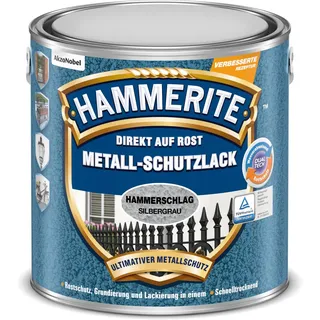 Metall-Schutzlack 2,5 l hammerschlag silbergrau