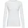 Langarmshirt Weiß S