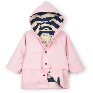 Hatley Baby-Mädchen Mini Printed Raincoats Regenmantel, Pink (Pink 650), 9-12 Monate (Herstellergröße: 9M-12M)