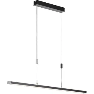 Fischer & Honsel Pendelleuchte Vitan TW | Helligkeit Stufenlos Dimmbar | Farbtemperatureinstellung 3 Stufen | Höhenverstellbar | 60538 | EEG: F