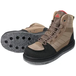 Kylebooker Men's Fishing Hunting Wading Boots Lightweight Anti-Slip Waders Shoes(Felt,EU 45)