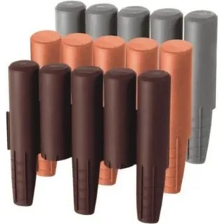 Prosperplast Palisade 270 x 31 x 28 cm 2 Stück braun