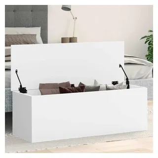 vidaXL Truhe 102 x 35 x 35 cm 1-tlg. weiß