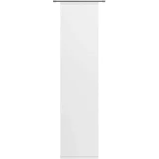 Schiebegardine NEUTEX FOR YOU "Galena Uni" Gr. 2, weiß (wollweiß), B:57cm H:175cm, Polyester, Gardinen, Schiebegardine, inkl. Befestigungszubehör, Breite: 57 cm, Topseller