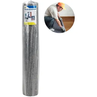 Avilia Bodenschutzmatte | Filzteppich rutschfest | Filzrolle gepaart mit Antirutsch | Schutzmatte für Parkett | Filzteppich 1 x 25 m