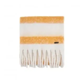 Pepe Jeans für Damen. PL110666 Teva-Schal weiß, gelb (OSFA), Lässig, Polyester