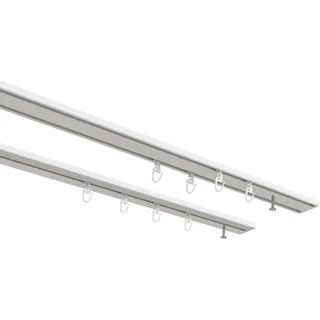OTTO home Gardinenschiene "Tanbul" 2 läufig-läufig Fixmaß, weiß
