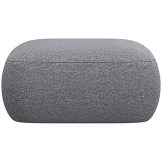 flexlux Pouf Torino 91 x 46 x 91 cm Grau