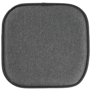 Novel Sitzkissen , Anthrazit , Textil , Abstraktes , Füllung: Schaumstoff,Schaumstoff , 40x40 cm , pflegeleicht, formstabil , Heimtextilien, Wohntextilien, Sitzkissen