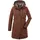 Damen Funktionsparka/Parka mit abzippbarer Kapuze KOW 165 WMN PRK, cappucino, 42, 37726-000