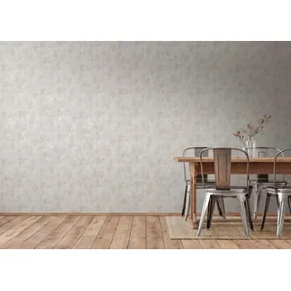 A.S. Création Vliestapete Steinoptik Hellgrau Beige 10,05 m x 0,53 m 0 g Beige 388231