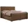 MKS MKS Boxbett Braun Textil 2-Sitzer H3 Rechteckig 200x200 cm Schlafzimmer Betten Boxspringbetten