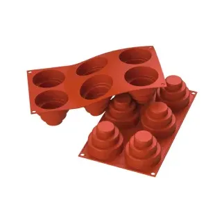 Schneider Silikonbackform Mini-Kuchen Ø 59 x 29 mm
