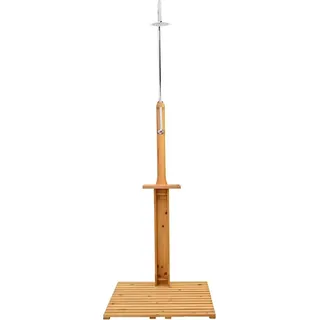vidaXL Gartendusche Holz - Braun