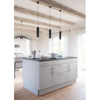 kochstation Kücheninsel KS-Ahus 160 cm schwarz