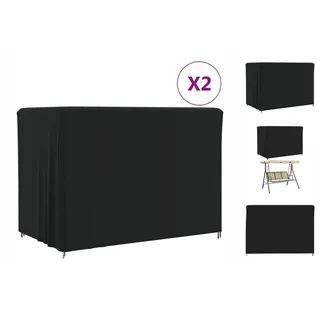 vidaXL Abdeckungen Hollywoodschaukel 2 Stk. 220x150x150 cm 420D Oxford