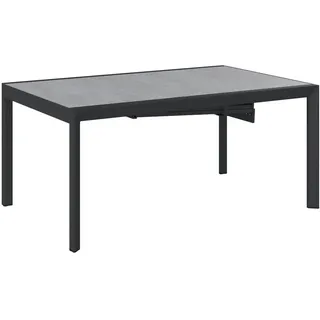 DIETER KNOLL ABEL Gartentisch 149 x 68 x 68 cm Anthrazit/Grau