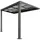 Terrassenüberdachung Solis Deluxe 290 x 295 x 272 cm grau